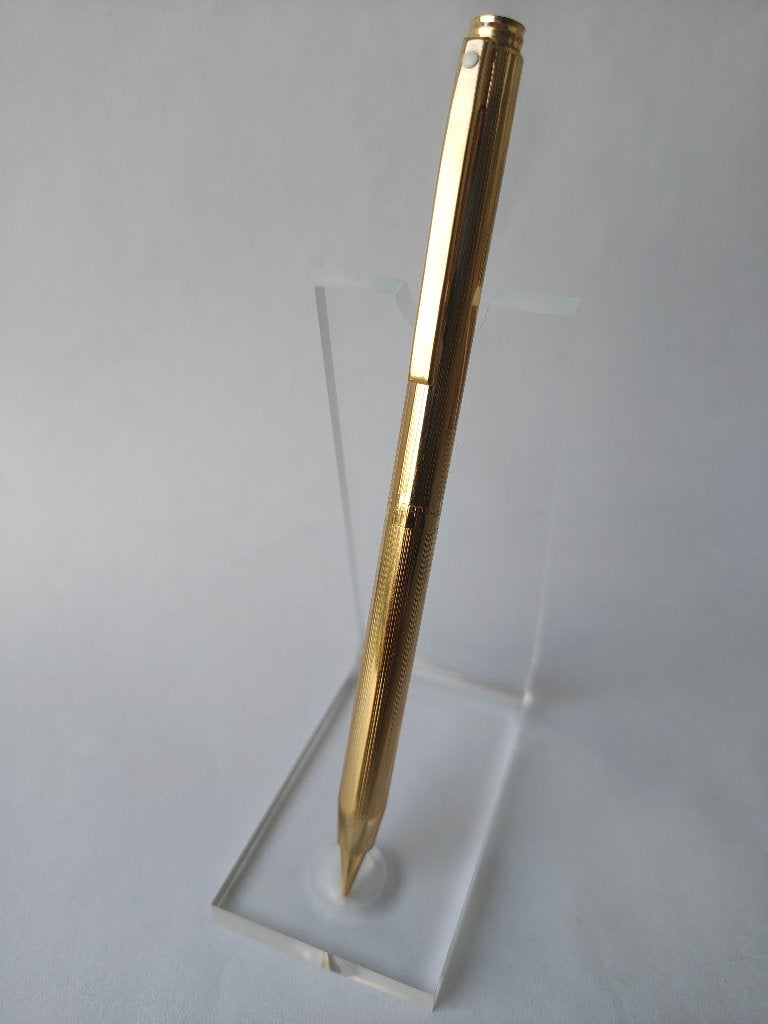 Vulpotlood Sheaffer Targa Fluted gold electroplated (23kt), Ophalen of Verzenden, Vulpotlood, Sheaffer