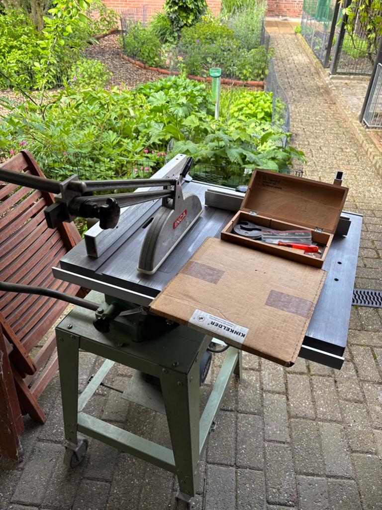 Inca zaagmachine compleet, Ophalen, Gebruikt, Cirkelzaag, 70 mm of meer