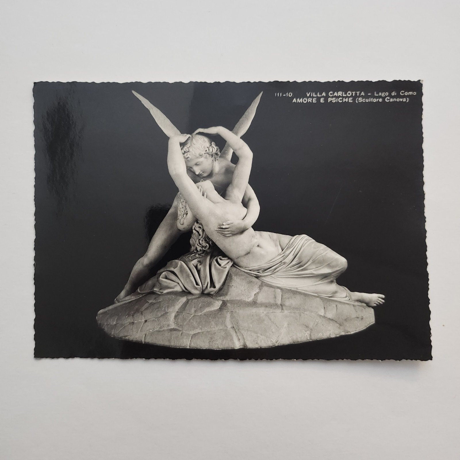 Echte foto Villa Carlotta - Amore e Psiche (Canova), Verzenden