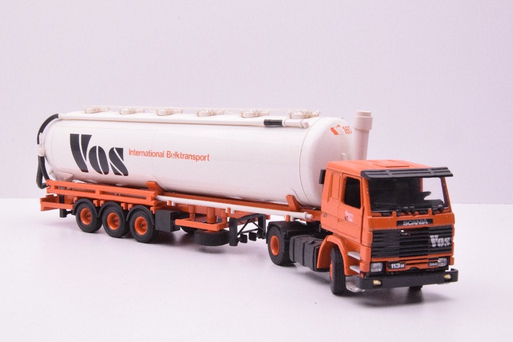 Scania 113M  ''  Vos transport Oss  ''  tekno, Ophalen of Verzenden, Zo goed als nieuw, Bus of Vrachtwagen, Tekno
