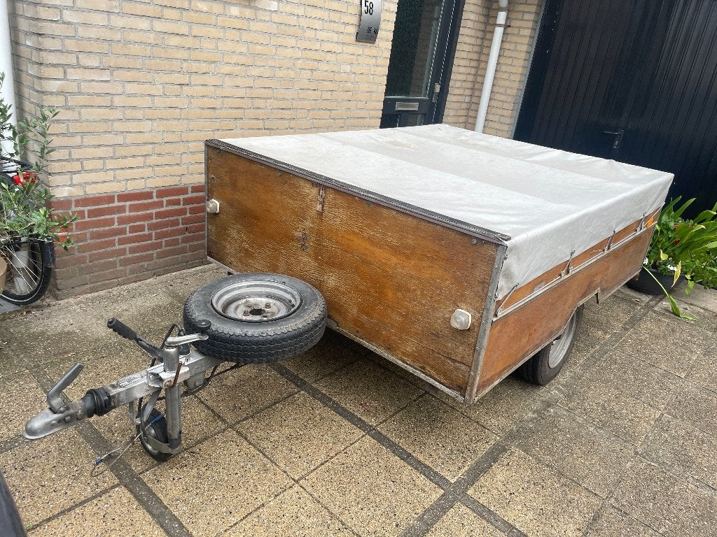 Te koop mooie aanhangwagen, aanhanger, ex vouwwagen., Ophalen, Gebruikt