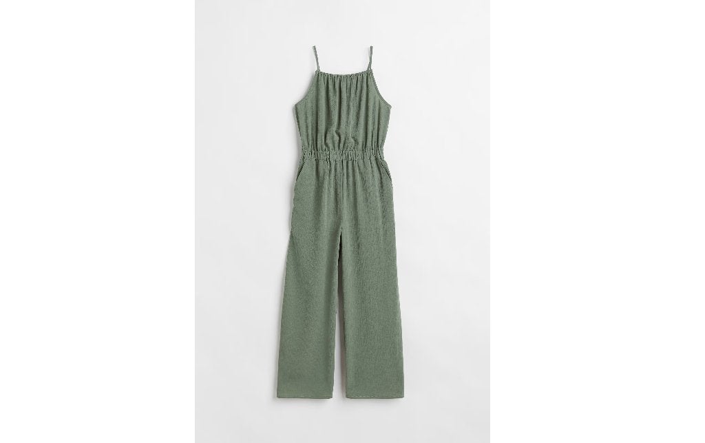 ZGAN Zara jumpsuit Pakje Onesie Broekpak Olijfgroen, Mt. 158, Ophalen of Verzenden, Zo goed als nieuw, Meisje, Broek