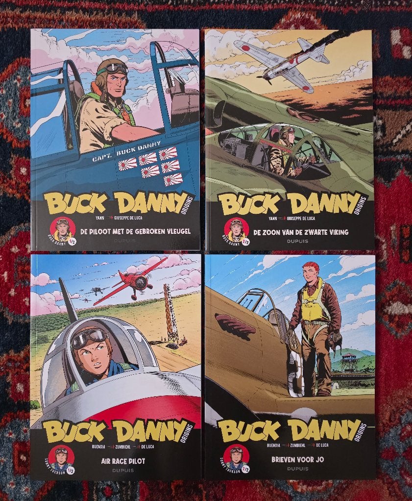 Buck Danny Origins. Deel 1 t/m 4. sc., Meerdere stripboeken, Ophalen of Verzenden, Nieuw
