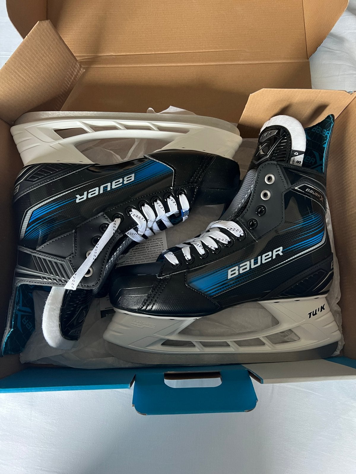 Bauer Ijshockeyschaatsen - Maat 8.0 (Nieuw in doos), Ophalen of Verzenden, Nieuw, IJshockeyschaatsen, Bauer
