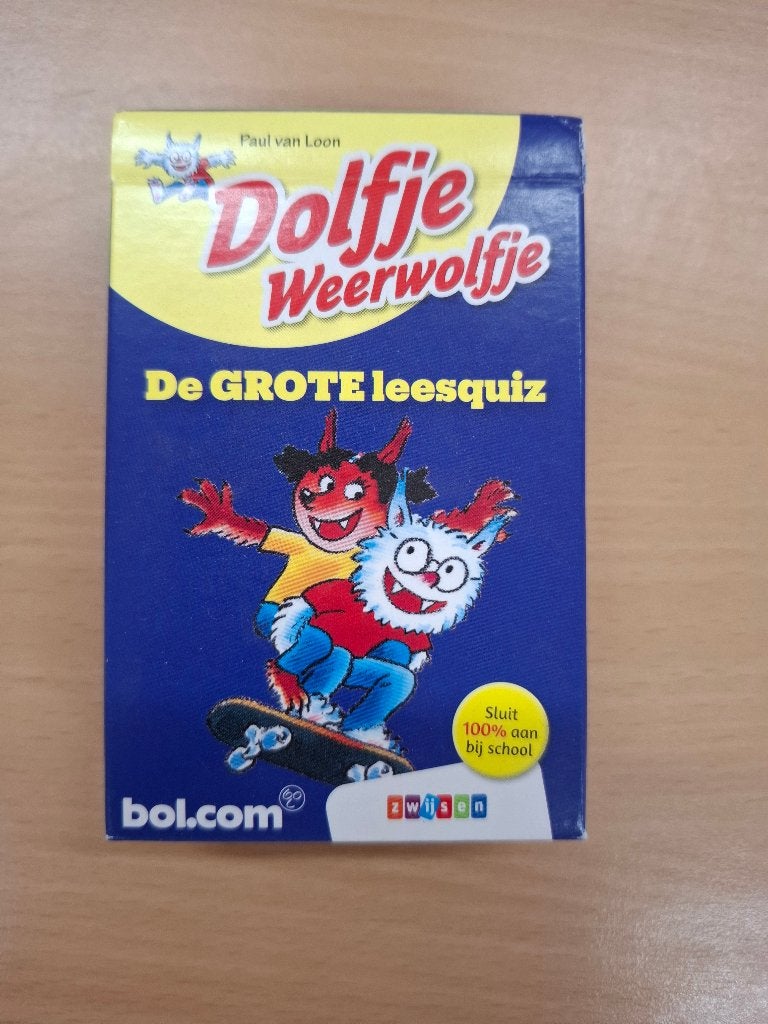 De grote leesquiz van Dolfje Weerwolfje NIEUW, Ophalen of Verzenden, Nieuw