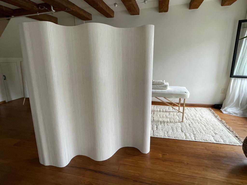 Kamerschermen, Ophalen, Gebruikt, Wit, 200 cm of meer