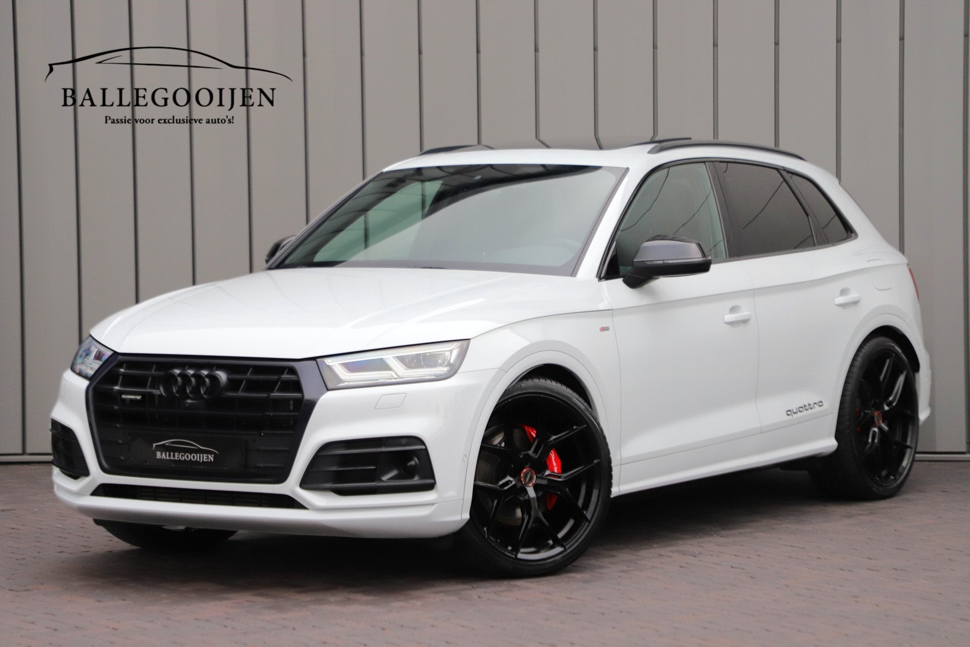 Audi Q5 55 TFSI e quattro Competition | 367PK | Luchtvering, Auto's, Automaat, 2005 kg, 4 cilinders, Wit