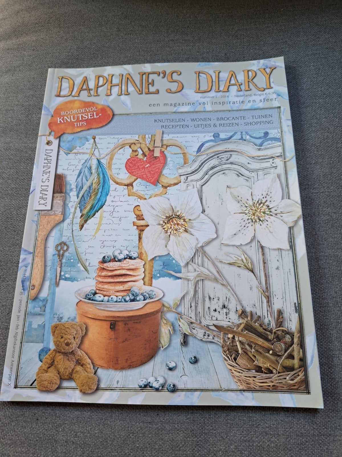 T: Daphne's Diary Magazine - Inspiratie & Knutseltips, Ophalen of Verzenden, Gelezen, Overige typen