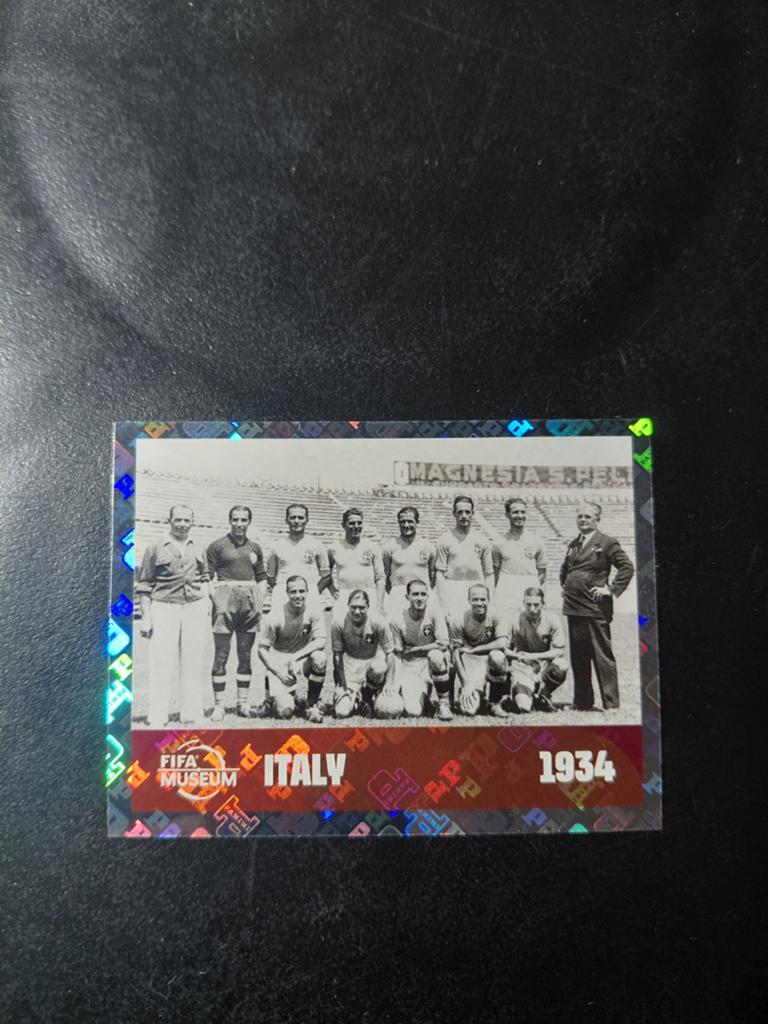 Italie teamfoto 1934 (panini wk 2026 stickers), Ophalen of Verzenden, Nieuw, Buitenlandse clubs, Poster, Plaatje of Sticker