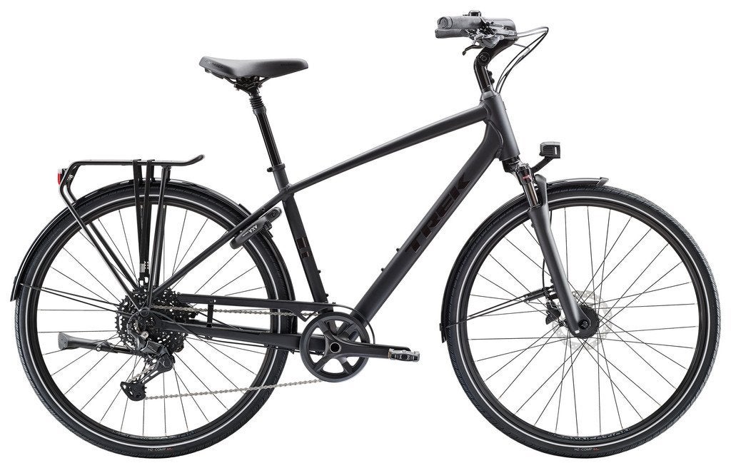 Trek Verve 3 equipped zwart heren 55cm 28inch, 53 tot 57 cm, Nieuw, Overige merken, Versnellingen