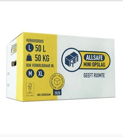 Verhuisdozen 25 st, Ophalen, Doos, 40 tot 60 cm, 50 tot 75 cm