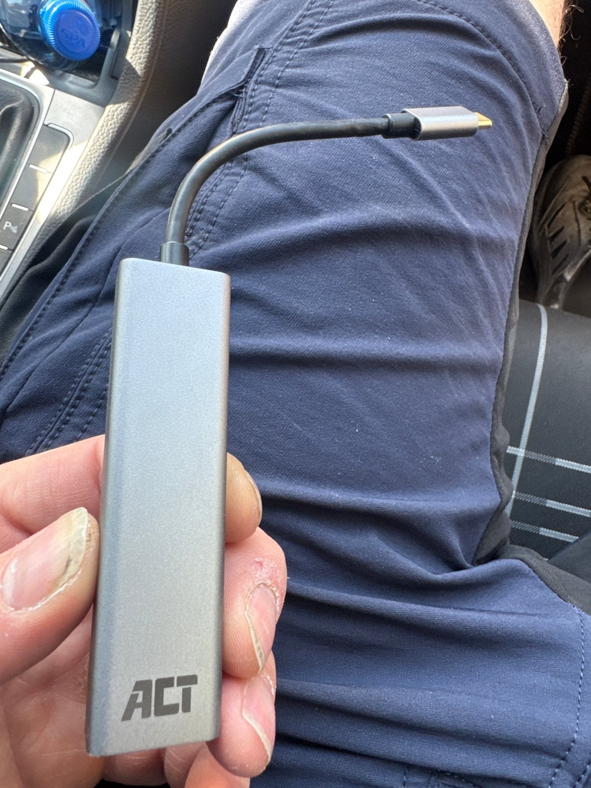 ACT AC7055 USB-C Hub met Gigabit Ethernet, Computers en Software, Netwerk switches, Ophalen of Verzenden, Zo goed als nieuw