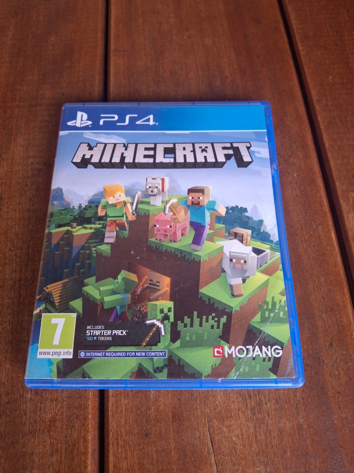 Minecraft PS4 met 700 Tokens (code mogelijk verlopen), Spelcomputers en Games, Avontuur en Actie, Gebruikt, Ophalen of Verzenden