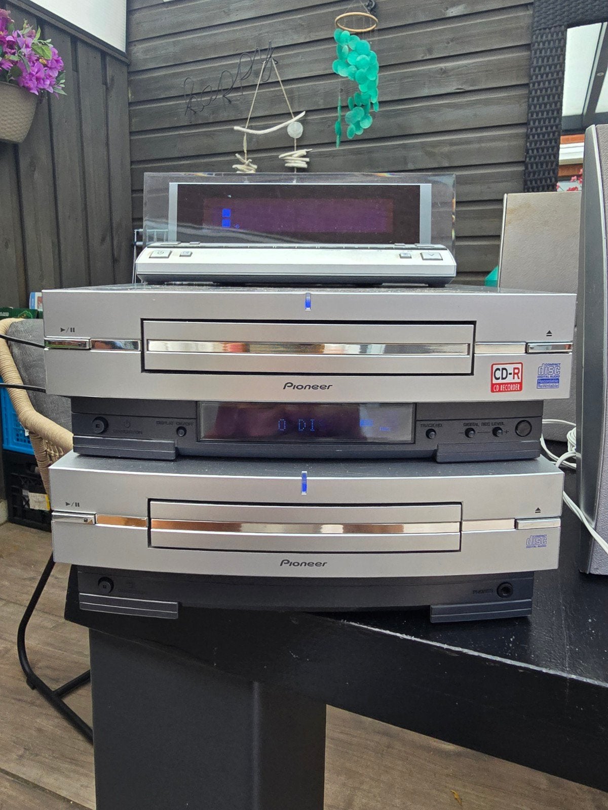 Pioneer xc-l77 set met cd speler en cd brander, Gebruikt, Tuner of Radio, Pioneer, Losse componenten