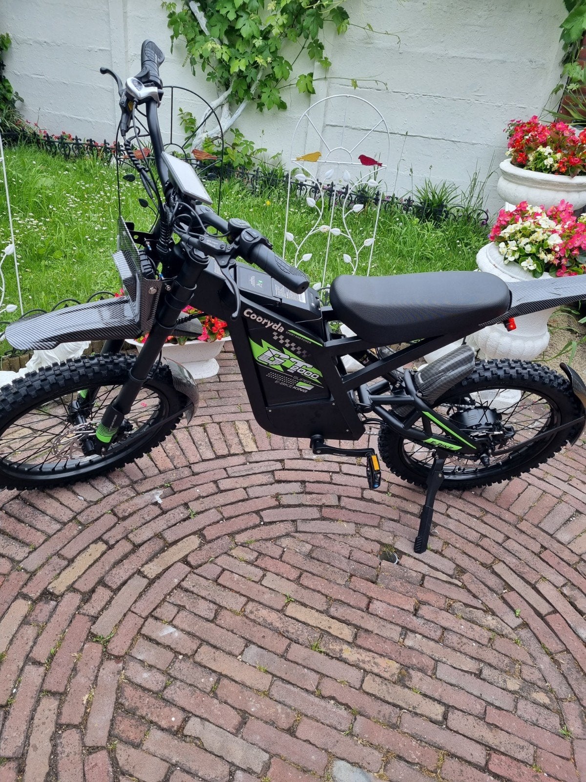 Ouxi GT 2000 skinnybike Groen 2026 ALARM & GPRS NIEUW, Nieuw, Minder dan 47 cm, 50 km per accu of meer, Ophalen