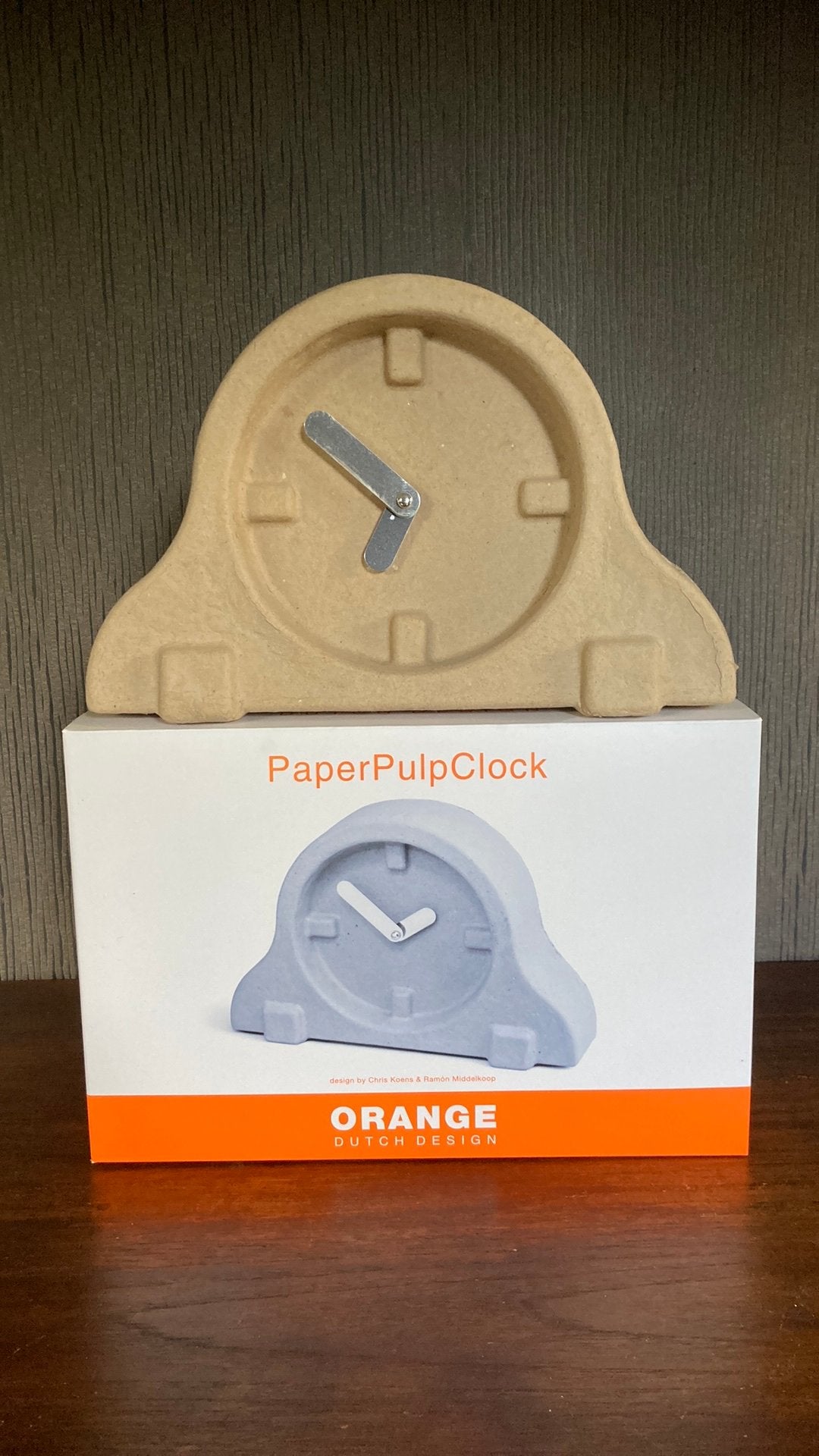 Paper Pulp Clock, Huis en Inrichting, Ophalen of Verzenden, Nieuw