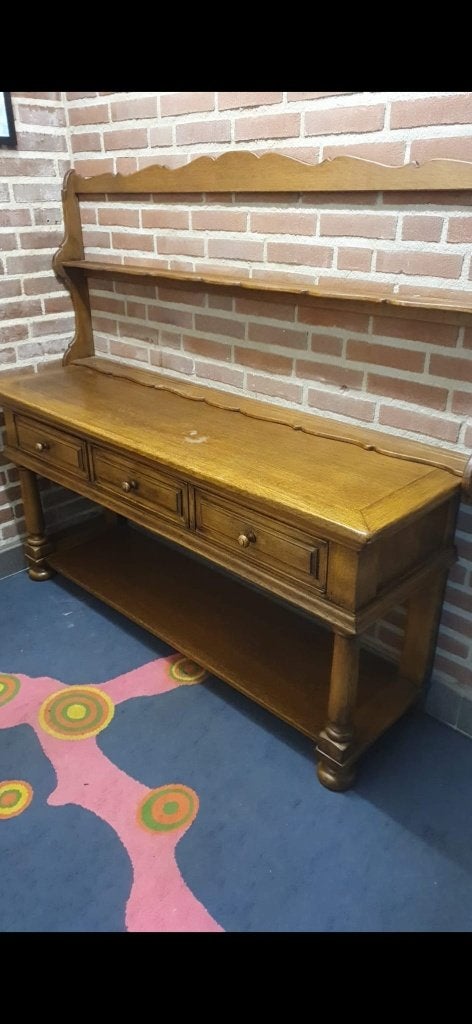 Dresser, Ophalen, Gebruikt, Teakhout, 50 tot 100 cm
