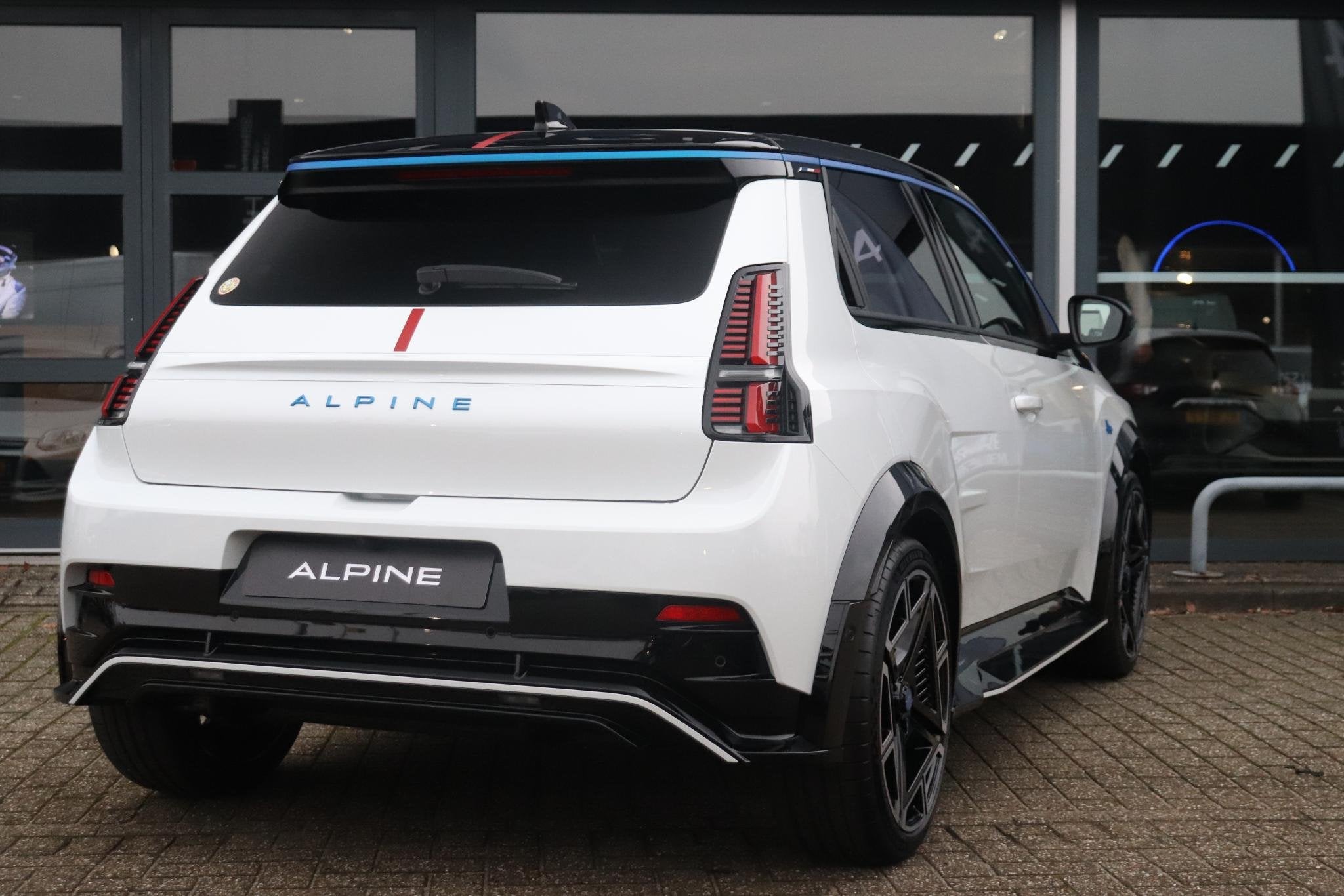 Alpine A290 GTS Premiere Edition 52 kWh | DEVIALET AUDIO | B, Auto's, Huisgarantie, Met garantie (alle), Wit, Blauw