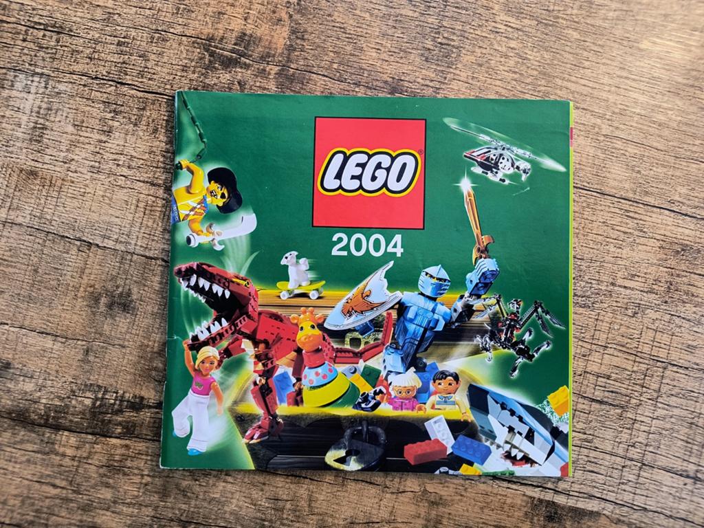 Oude oud Lego Catalogus Boekje uit 2004, Kinderen en Baby's, Speelgoed | Duplo en Lego, Ophalen of Verzenden, Gebruikt, Overige typen