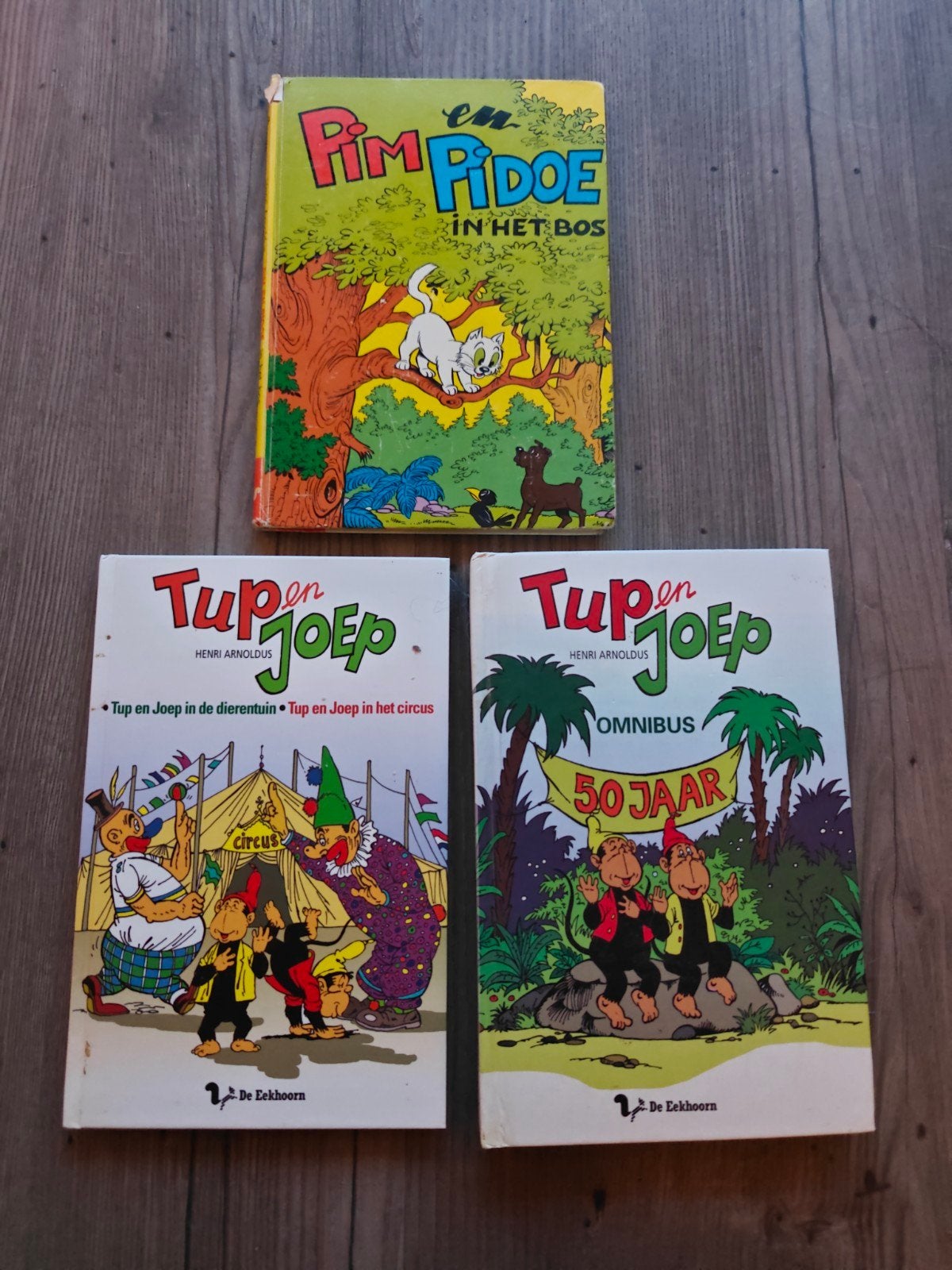 Pim Pidoe en Tup en Joep boeken, Ophalen, Gelezen, Henri Arnoldus, Fictie algemeen