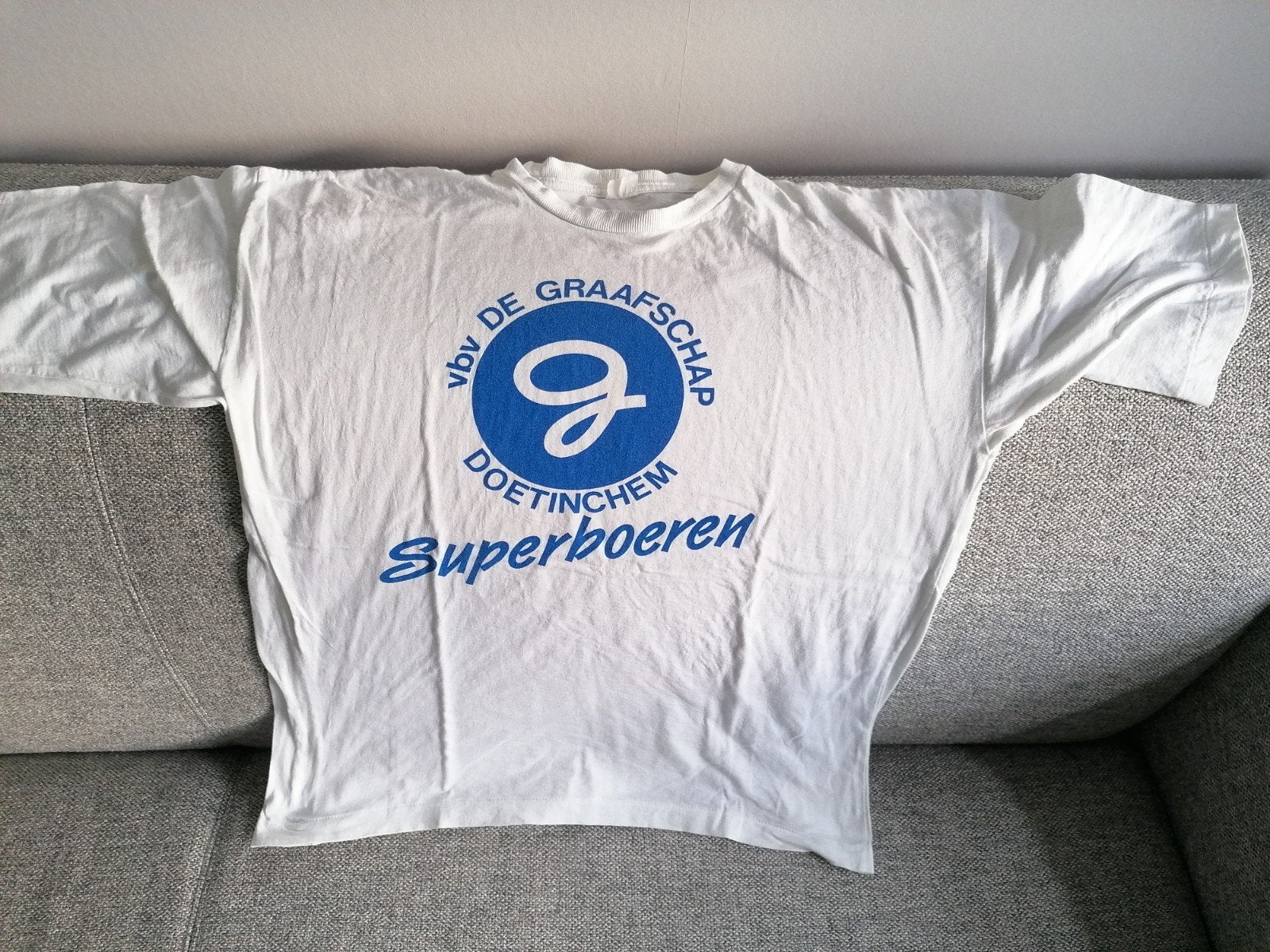 VBV De Graafschap T shirt XL Club  Fan D'ran Superboer
VBV
F, Ophalen of Verzenden, Zo goed als nieuw, Overige binnenlandse clubs