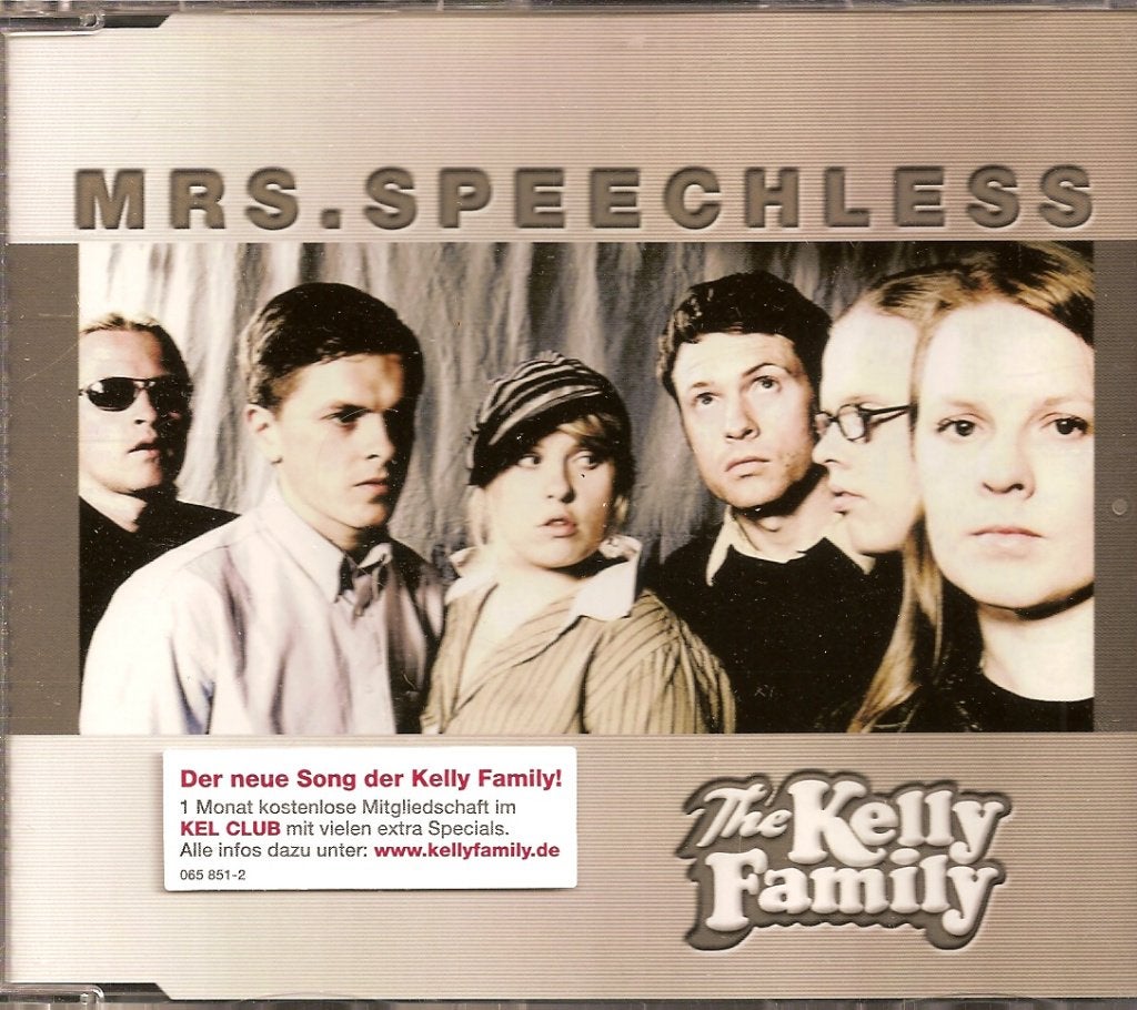The Kelly Family - Mrs. Speechless, Cd's en Dvd's, Cd Singles, Ophalen of Verzenden, Nieuw in verpakking, Pop