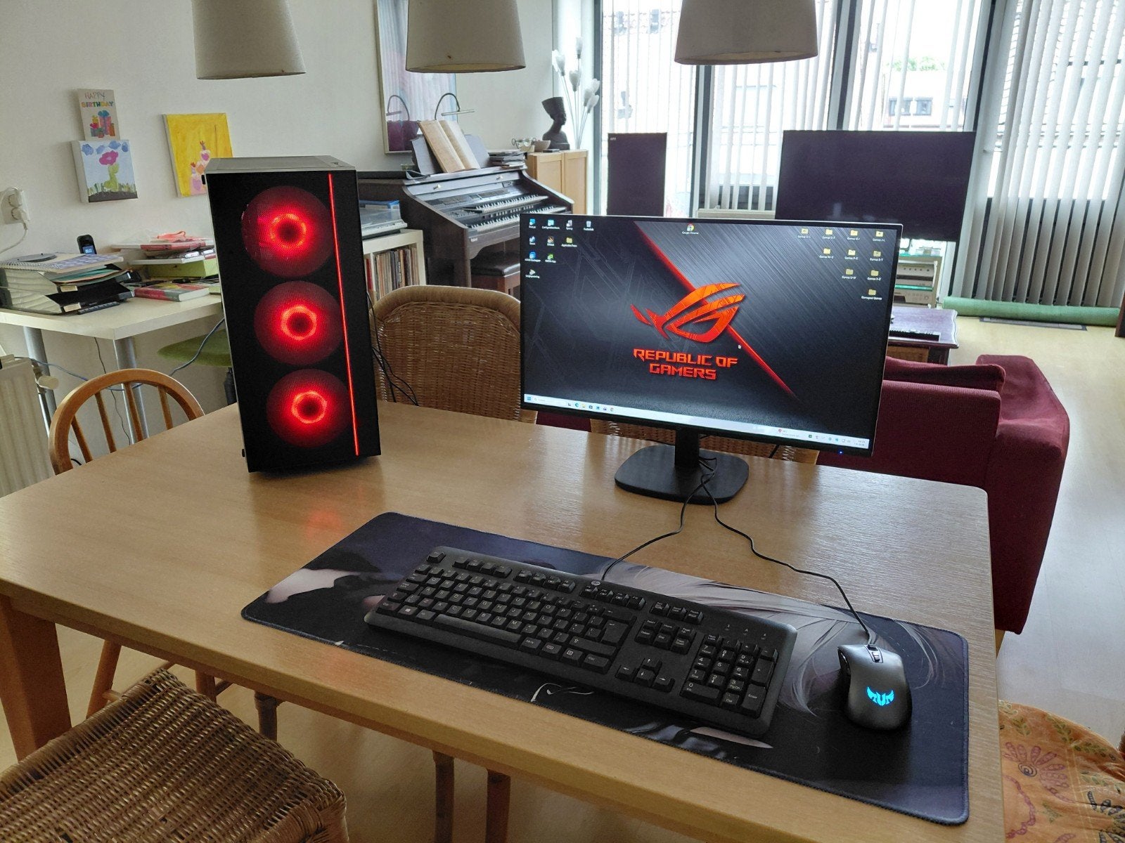 Gave Water-Cooled Game PC, 8C/16T, 32GB RAM, RTX 2070S, NVME, Met monitor, 32 GB, Intel Xeon, Ophalen of Verzenden