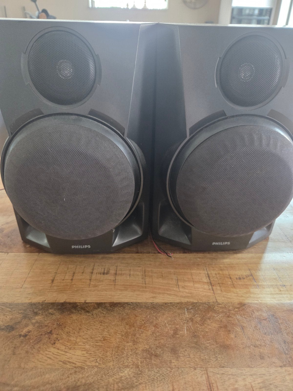 Philips FWB-P750/00 Speaker Systeem - 6 Ohm, Audio, Tv en Foto, Luidsprekers, Ophalen, Gebruikt, Stereo speakers, Philips