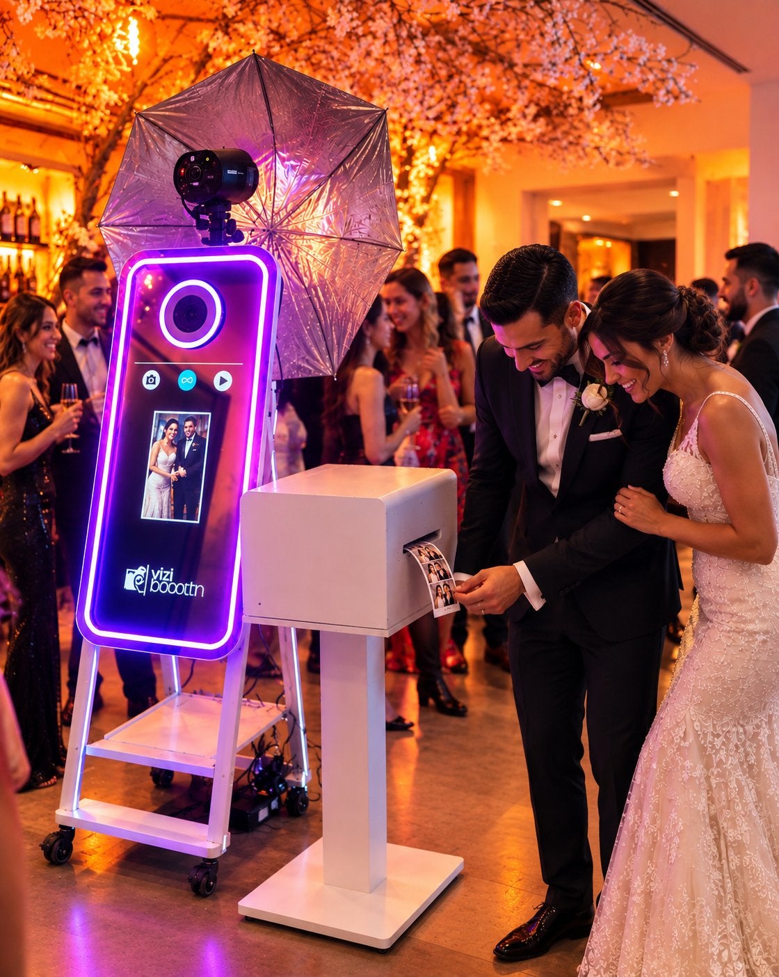 Complete Photobooth set + printer | Direct geld verdienen, Ophalen, Gebruikt, Overige merken, Complete fotostudio