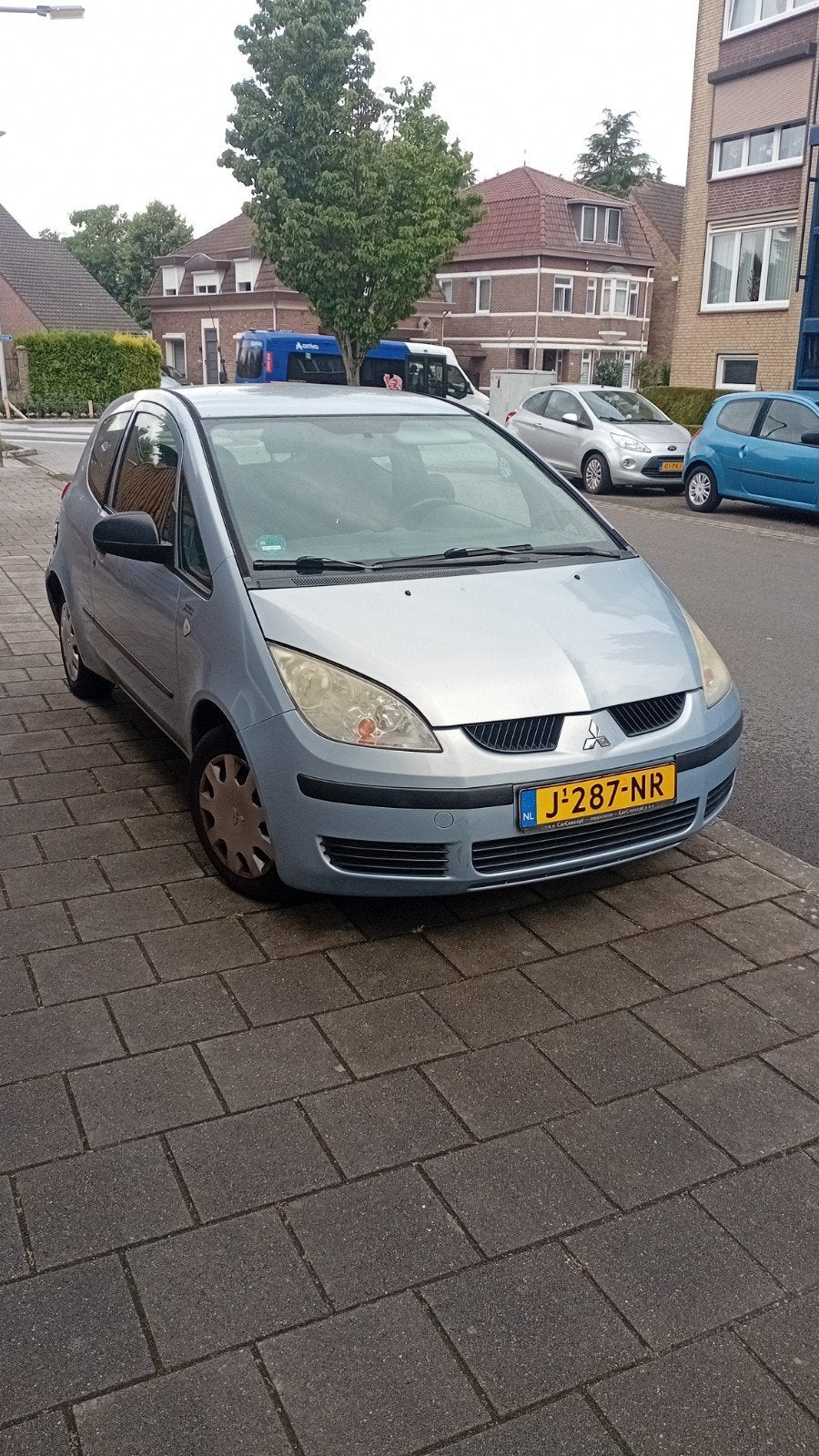 Mitsubishi Colt 1.1 Mivec CZ3 2006 Blauw, Auto's, Voorwielaandrijving, 74 pk, Blauw, Handgeschakeld