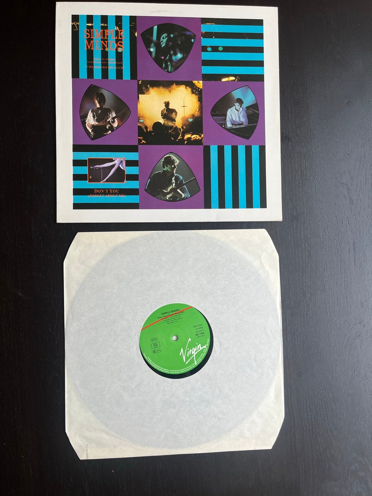 Simple Minds - Don't You (Forget About Me) 12 inch vinyl, LP, Filmmuziek en Soundtracks, Originele persing, Ophalen of Verzenden