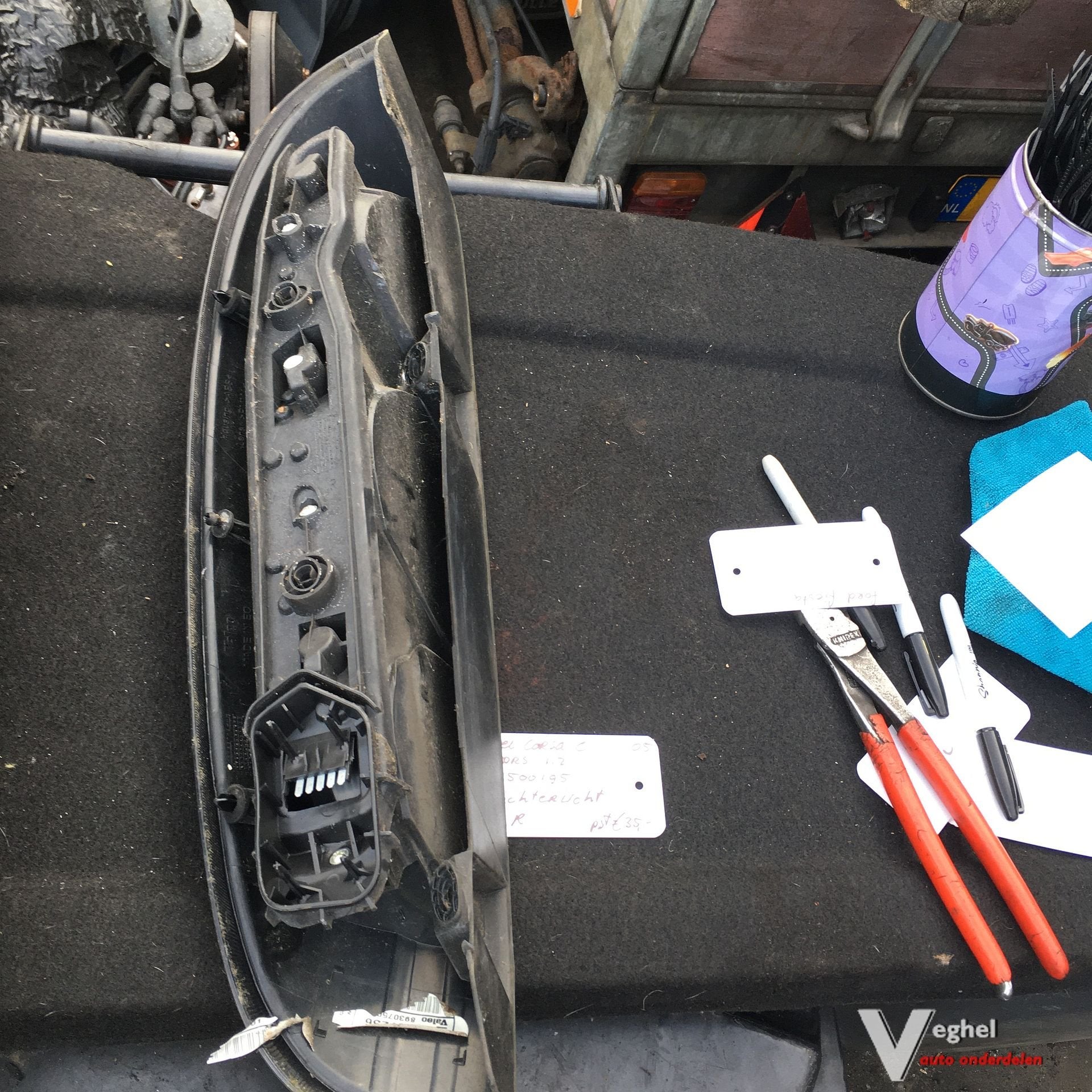 Opel Corsa C 1.2 3drs 2005 2500195 Achterlicht Links of Rech, Auto-onderdelen, Gebruikt, -, -, Ophalen of Verzenden