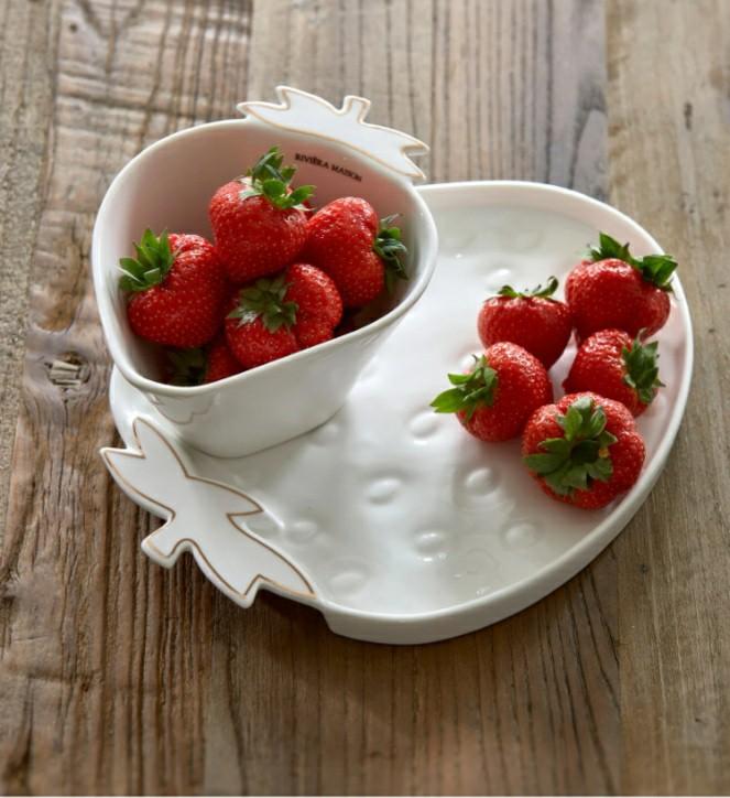 Riviera maison strawberry set, Ophalen, Nieuw