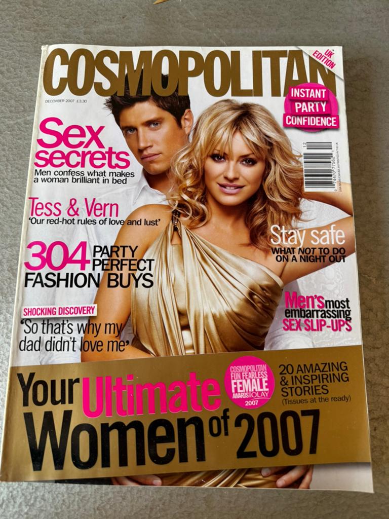 Cosmopolitan UK edition dec 2007, Ophalen of Verzenden, Gelezen, Glossy