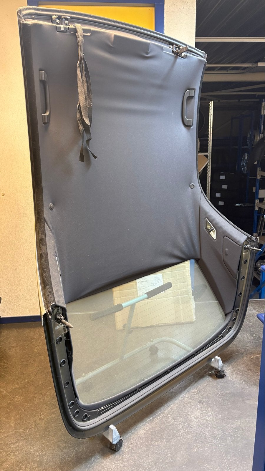 Hardtop BMW E46 cabriolet met standaard - hemelbekleding los, Ophalen, Gebruikt, Achterklep, Voor