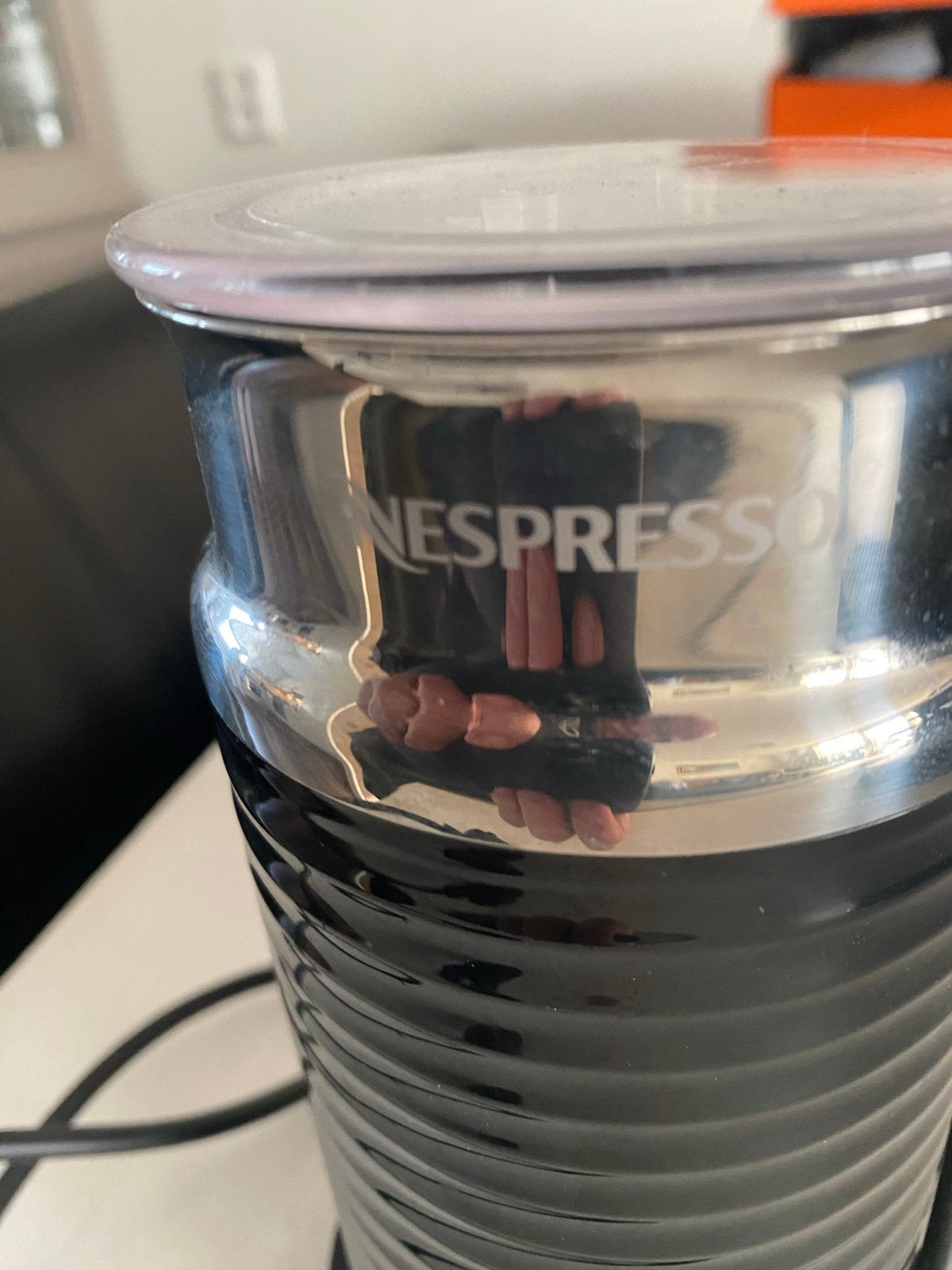 Nespresso Aeroccino Melkopschuimer - Perfect Melkschuim, Witgoed en Apparatuur, Ophalen, Zo goed als nieuw, Elektrische melkopschuimer
