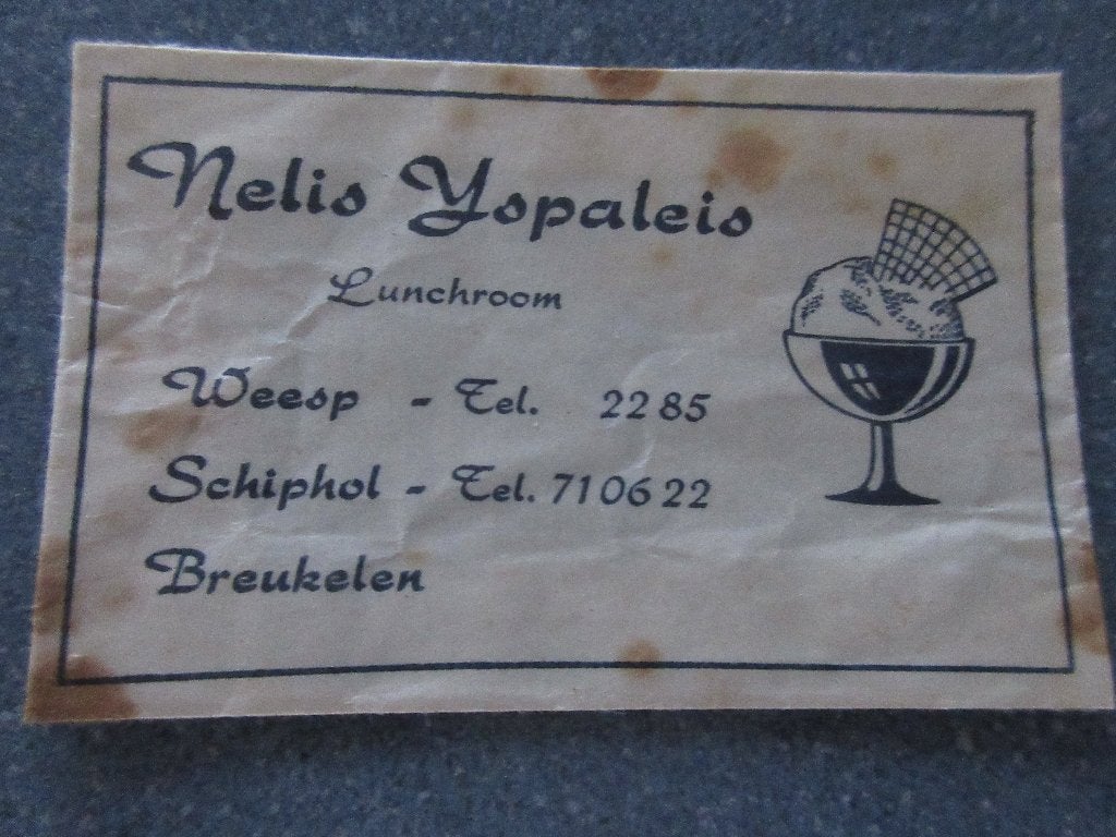 Weesp e.a., Nelis IJspaleis, Verzenden, Nederland
