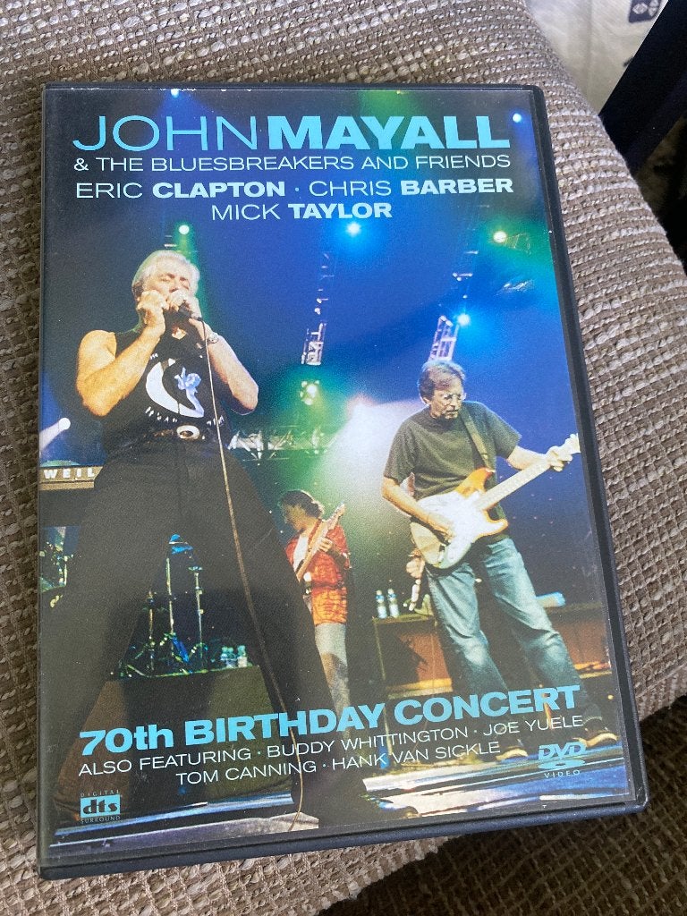 John Mayall & The Bluesbreakers - 70th Birthday Concert DVD, Alle leeftijden, Nederlands, Ophalen of Verzenden, Concert