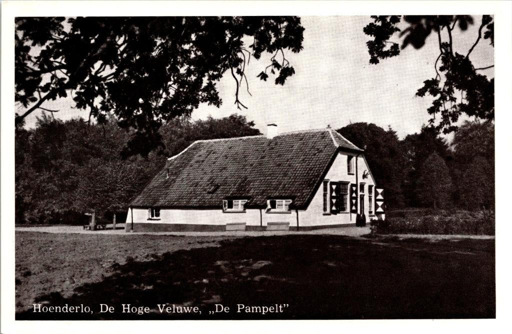 Hoenderloo - De Hoge Veluwe De Pampelt, Verzenden, 1940 tot 1960, Ongelopen, Gelderland