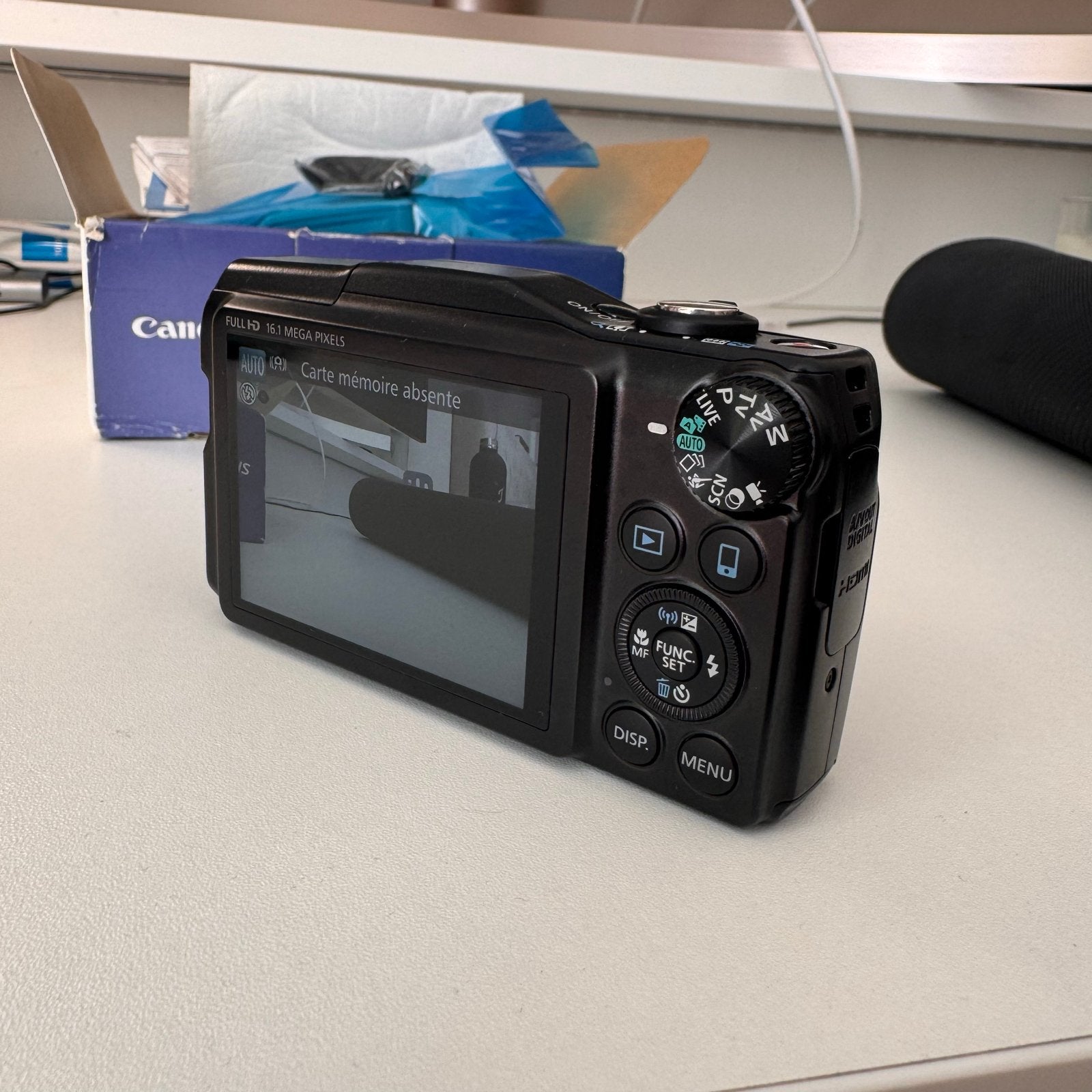 Canon PowerShot SX700 HS - Compactcamera met 30x zoom, Ophalen, Canon, 20x of meer, Zo goed als nieuw