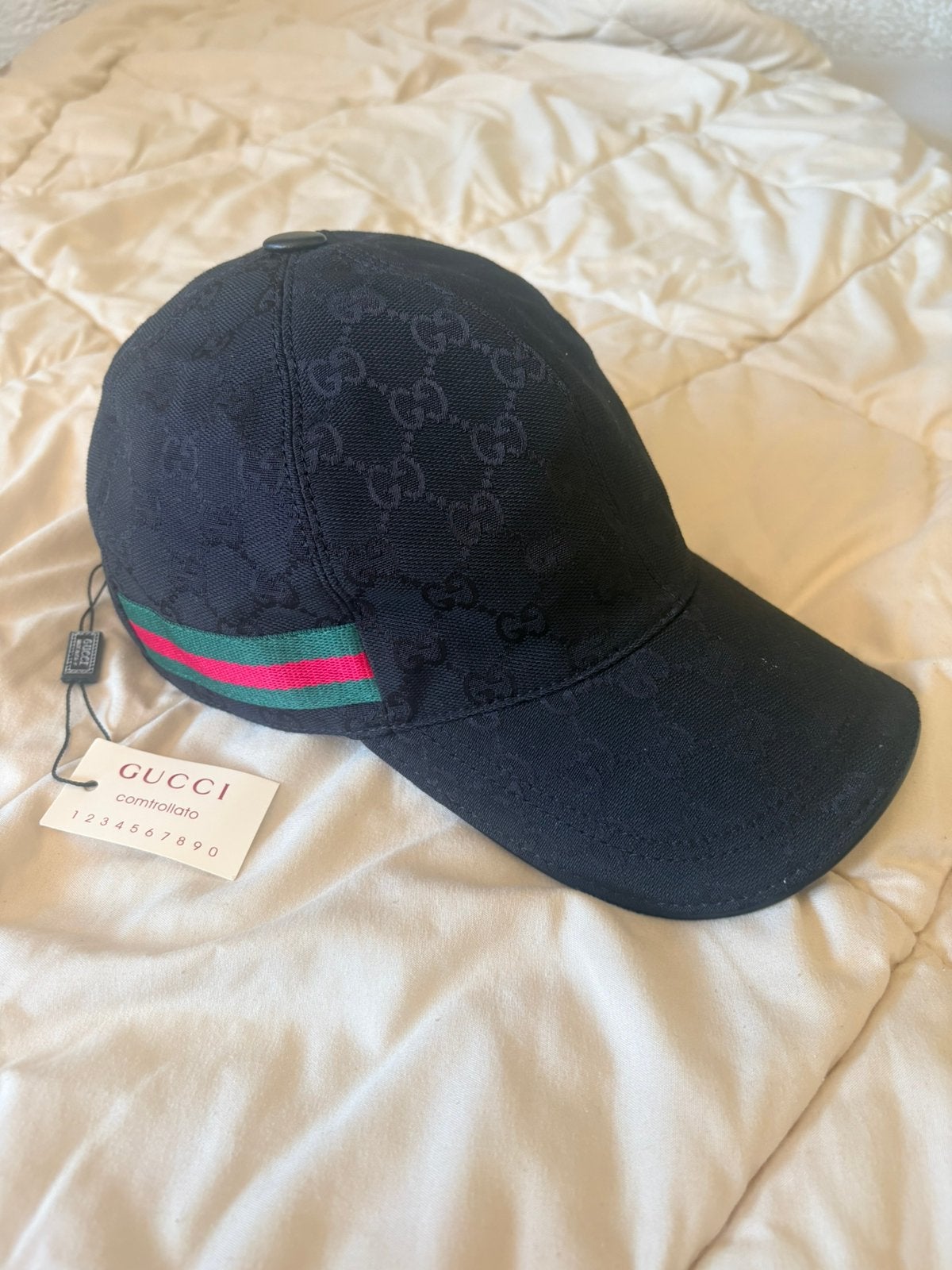 Gucci Pet Zwart, Verzenden, Nieuw, 57 cm (M, 7⅛ inch) of minder, Pet