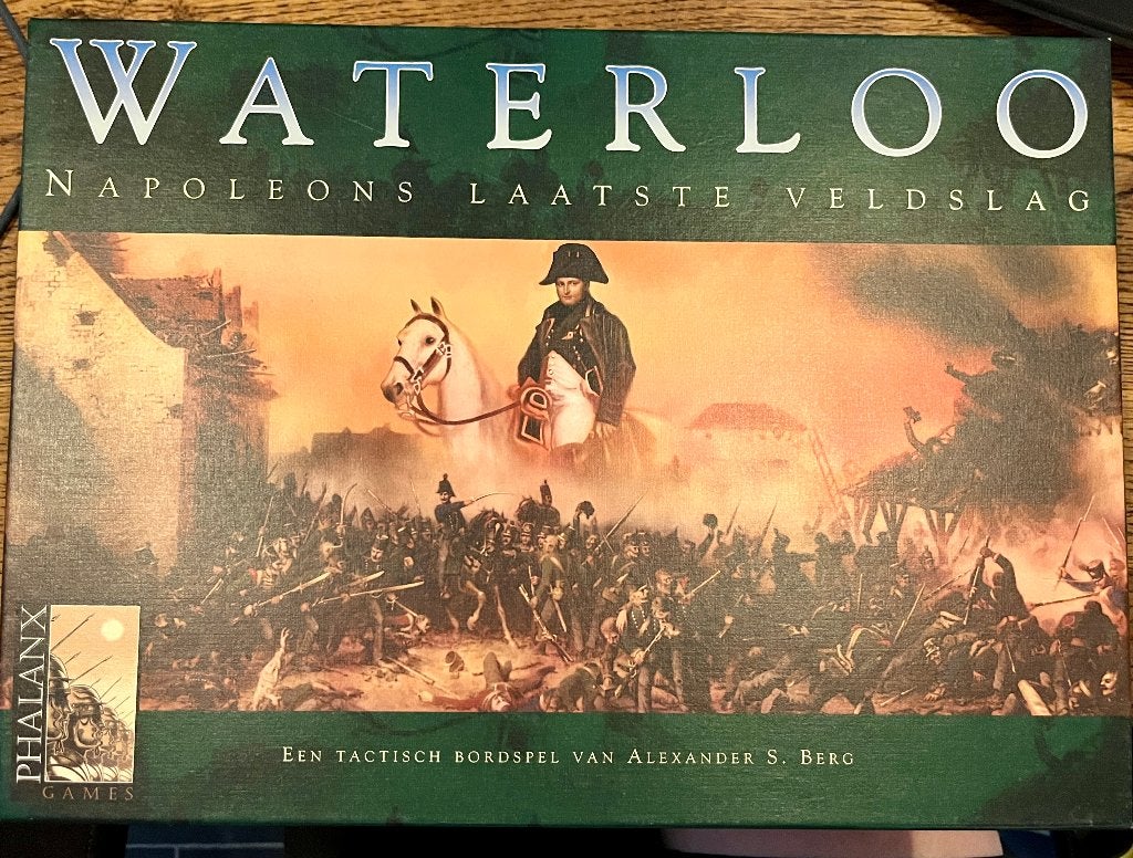 Waterloo - bordspel van 999 games/Phalanx, Een of twee spelers, Ophalen of Verzenden, Nieuw, Phalanx Games