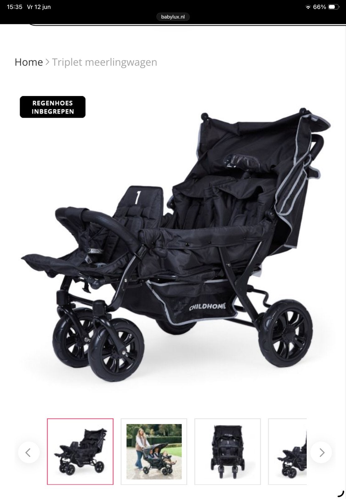 GEZOCHT  kinderwagen met 3 of 4 zitjes., Kinderen en Baby's, Gebruikt, Duowagen, Ophalen of Verzenden, Kinderwagen