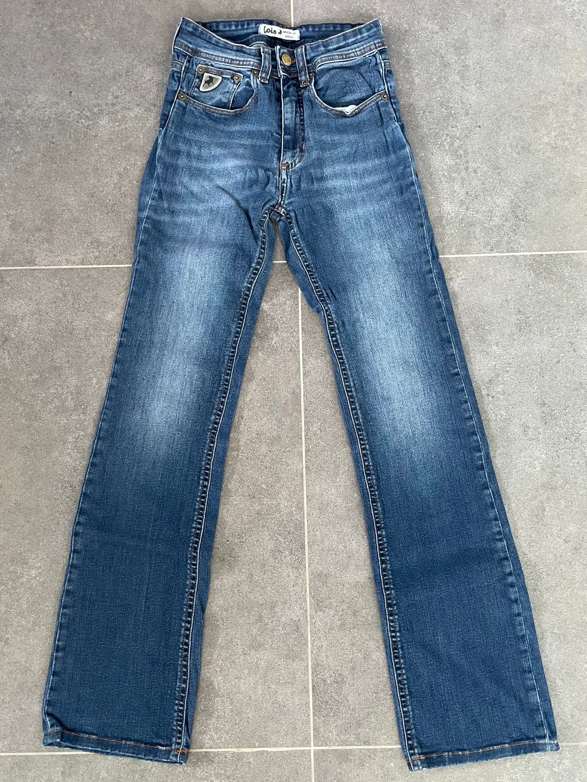 Lois Jeans donkerblauw maat XS, Ophalen of Verzenden, Zo goed als nieuw, Blauw, W27 (confectie 34) of kleiner