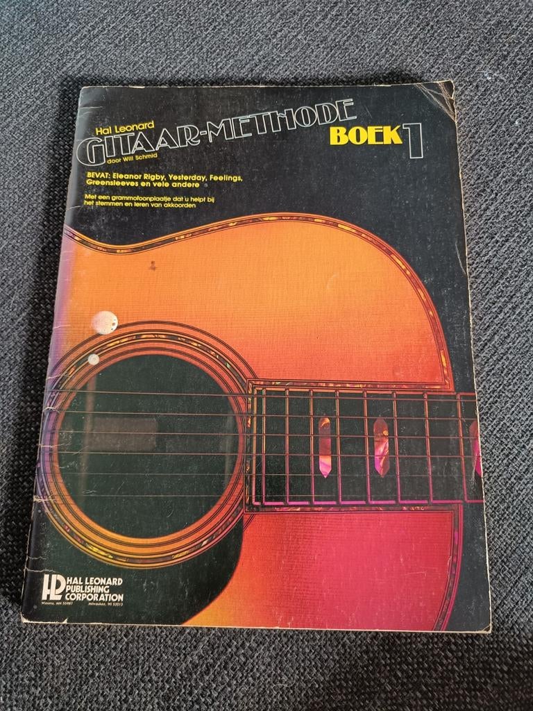 Hal Leonard Gitaar-Methode Boek 1, Muziek en Instrumenten, Gitaar, Overige genres, Les of Cursus, Ophalen of Verzenden