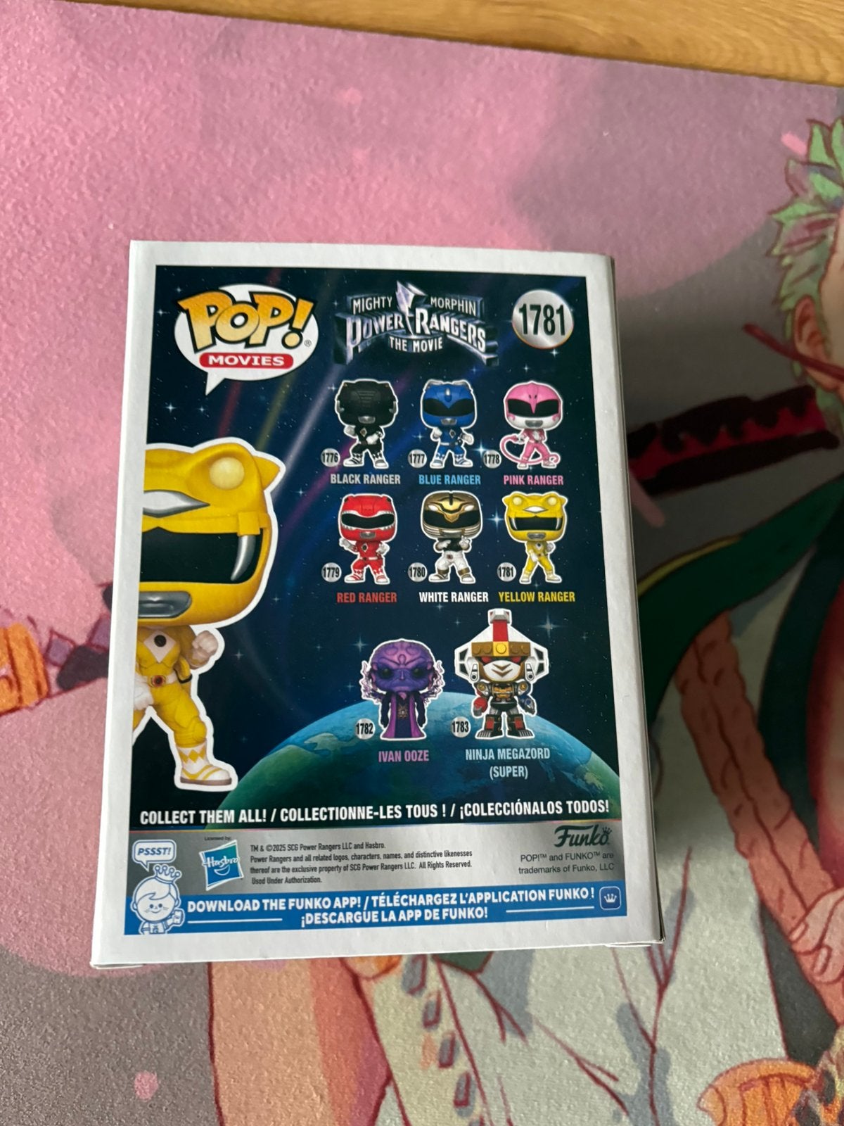 Yellow ranger Funko Pop #1781 Power Rangers, Funko Europe, Ophalen of Verzenden, Zo goed als nieuw, 4th floor, 1 Queen Caroline St, London W6 9YN, Verenigd Koninkrijk