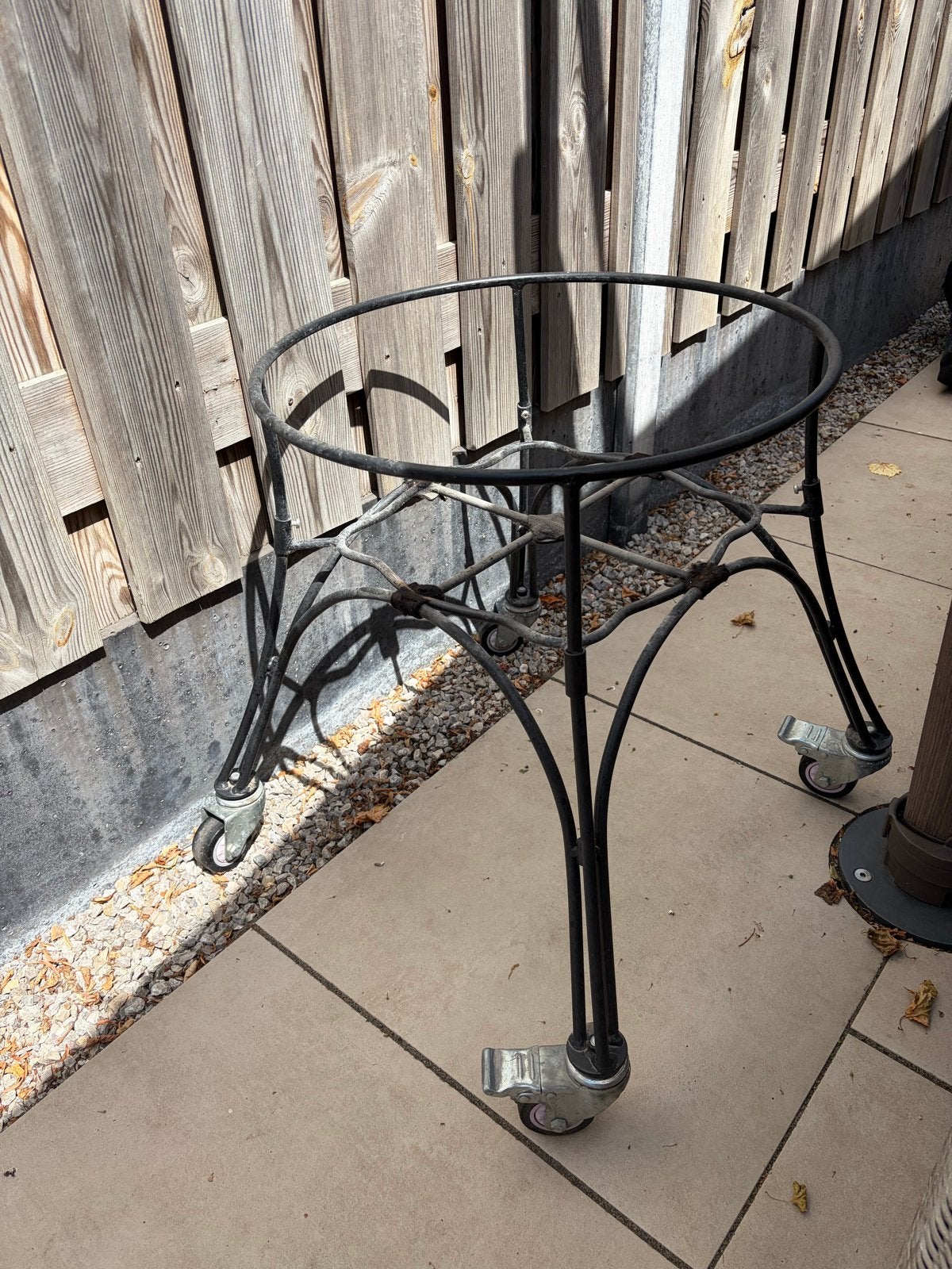 Onderstel voor kamado BBQ met wielen, Ophalen, Gebruikt
