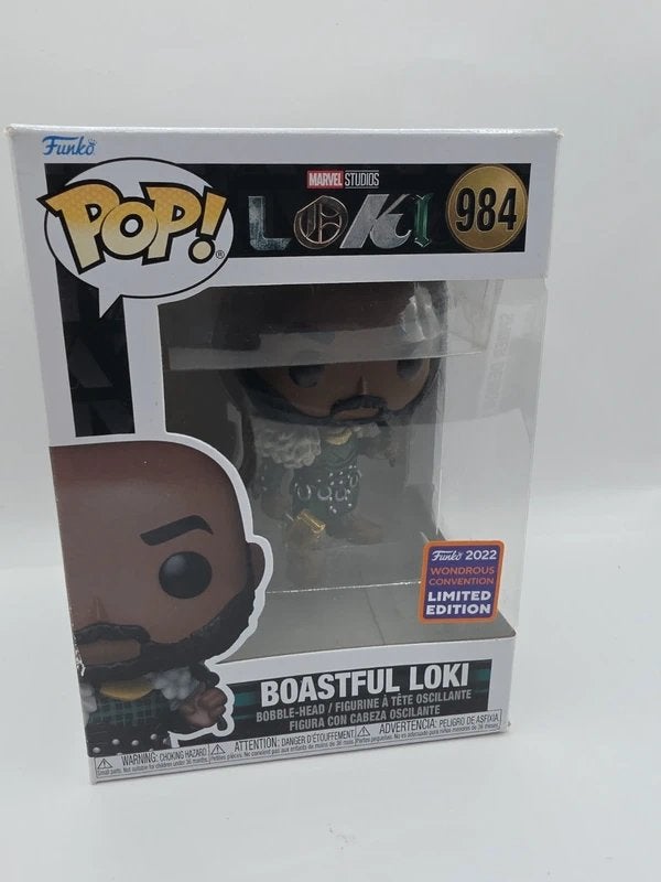 Funko Pop Loki Boastful Loki #984 Limited Edition, Verzamelen, 2802 Wetmore Avenue, Everett, WA 98201, USA, Nieuw, 2802 Wetmore Avenue, Everett, WA 98201, USA