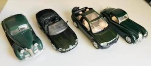 10 groene schaal 1:24 auto’s, Ophalen of Verzenden, Zo goed als nieuw, Auto, Overige merken