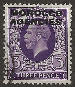 Marokko, Britse post, Ophalen of Verzenden, Marokko, Gestempeld